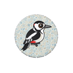 Great Spotted Woodpecker Jelly Belly™ Small Snip Snap Tin