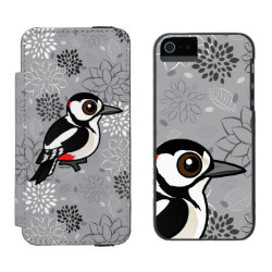 Great Spotted Woodpecker Incipio Watson™ iPhone 5/5s Wallet Case