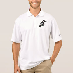 Great Spotted Woodpecker Men's Nike Dri-FIT Pique Polo Shirt