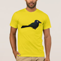 Great-tailed Grackle Men's Basic American Apparel T-Shirt