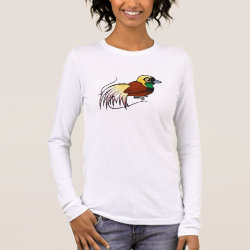 Greater Bird-of-paradise Women's Basic Long Sleeve T-Shirt