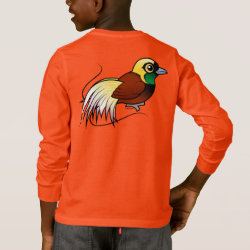 Greater Bird-of-paradise Girl's Basic Zip Hoodie