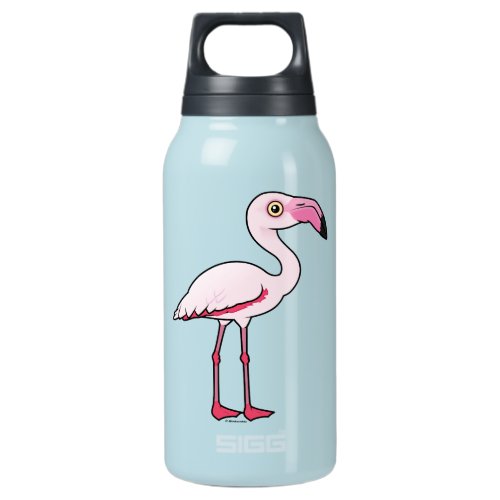 Birdorable Greater Flamingo Insulated Water Bottle