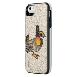 Cute Greater Prairie-Chicken Uncommon iPhone 5/5s Clearly™ Deflector Case