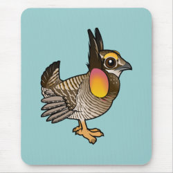 Cute Greater Prairie-Chicken Mousepad