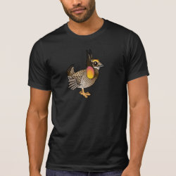 Cute Greater Prairie-Chicken Men's Alternative Apparel Basic Crew Neck T-Shirt