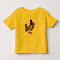 Cute Greater Prairie-Chicken Toddler Fine Jersey T-Shirt