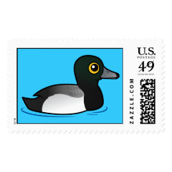 Greater Scaup Large Stamp 2.5