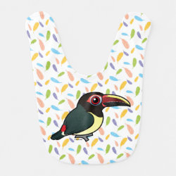 Green Aracari Baby Bib