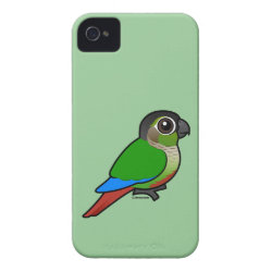 Green-cheeked Conure Case-Mate iPhone 4 Barely There Universal Case