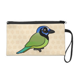 Green Jay Wristlet