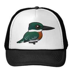 Green Kingfisher Trucker Hat