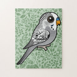 Birdorable Grey Budgie 10x14 Photo Puzzle