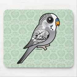 Birdorable Grey Budgie Mousepad