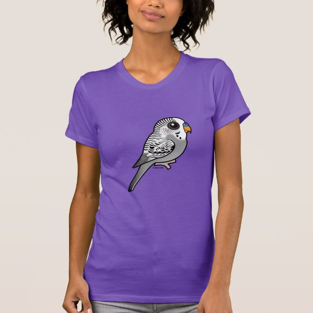 Birdorable Grey Budgie T-Shirt (Front)