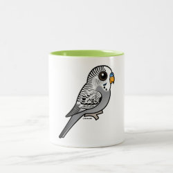 Birdorable Grey Budgie Two-Tone Mug