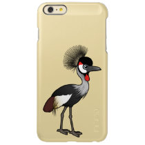 Grey Crowned-Crane Incipio Feather® Shine iPhone 6 Plus Case