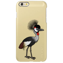 Grey Crowned-Crane Incipio Feather® Shine iPhone 6 Plus Case