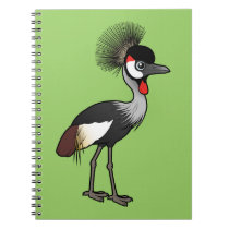 Grey Crowned-Crane Photo Notebook (6.5