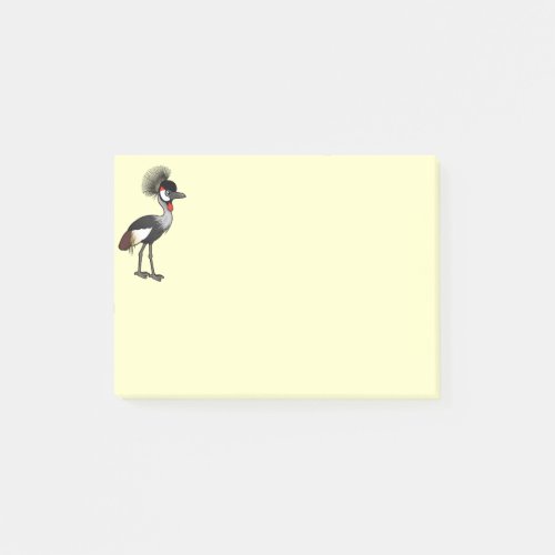 Birdorable Grey Crowned_Crane Post_it Notes