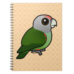 Grey-headed Parrot Photo Notebook (6.5