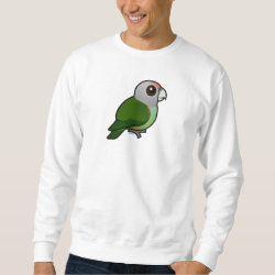Grey-headed Parrot Men's Basic Sweatshirt