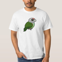 Grey-headed Parrot Men's Crew Value T-Shirt