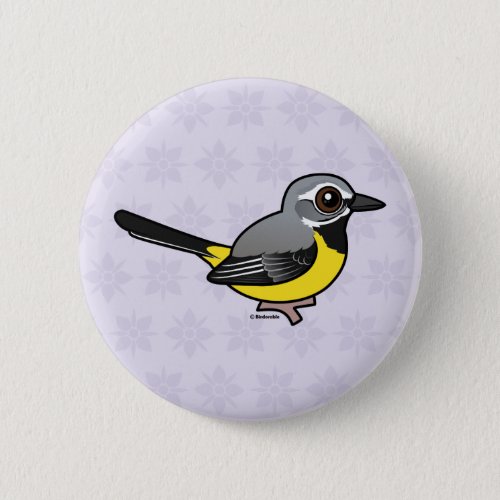 Birdorable Grey Wagtail Button