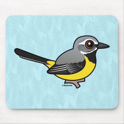 Birdorable Grey Wagtail Mouse Pad