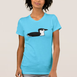 Guadalupe Murrelet Women's American Apparel Fine Jersey Short Sleeve T-Shirt