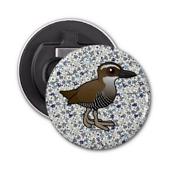 Cute U.S. Flag of Birds Round Button in Birdorable Shop