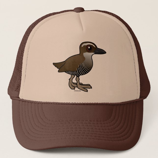 Birdorable Guam Rail Trucker Hat (Front)