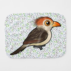 Guira Cuckoo Burp Cloth