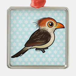 Guira Cuckoo Premium Square Ornament