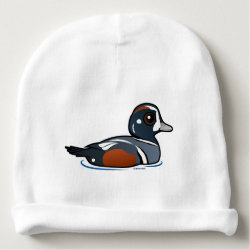 Harlequin Duck Infant Cotton Rib Beanie Hat