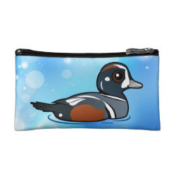 Harlequin Duck Small Cosmetic Bag