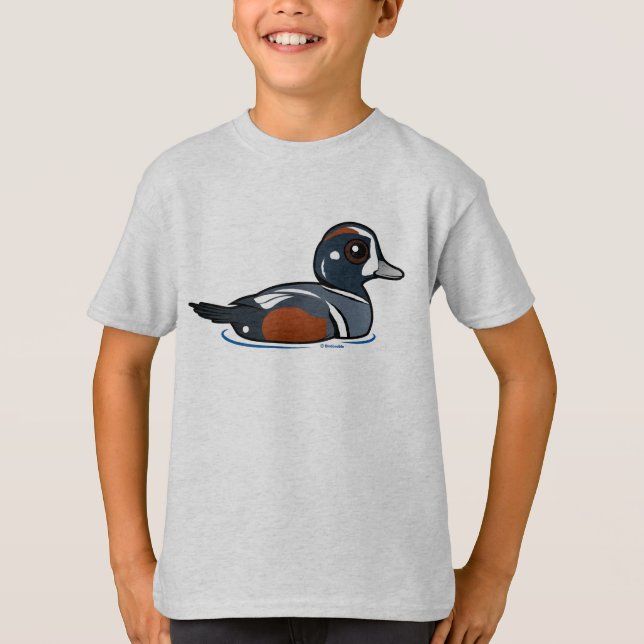 Birdorable Harlequin Duck T-Shirt (Front)