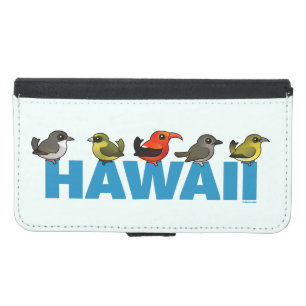 Birdorable Hawaii Samsung Galaxy S5 Wallet Case