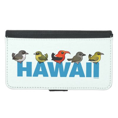 Birdorable Hawaii Samsung Galaxy S5 Wallet Case