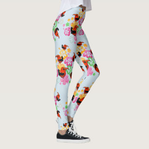 Birdorable Hawaiian Style Iiwi Leggings