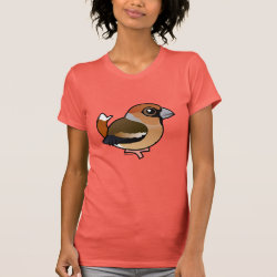 Hawfinch Women's American Apparel Fine Jersey Short Sleeve T-Shirt