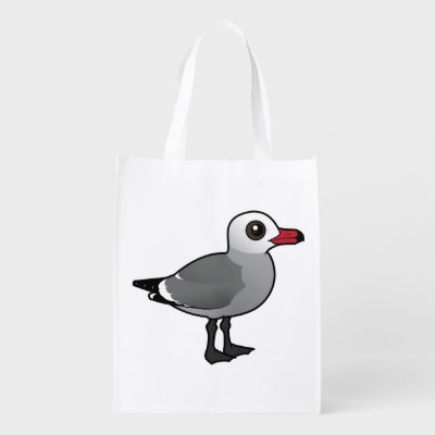 Birdorable Heermann's Gull Grocery Bag
