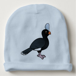 Helmeted Curassow Infant Cotton Rib Beanie Hat