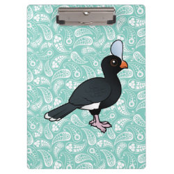 Helmeted Curassow Clipboard