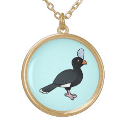 Helmeted Curassow Medium Necklace