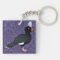 Birdorable Helmeted Curassow Keychain