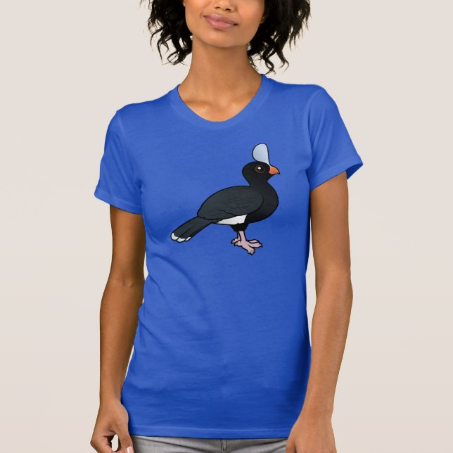 Birdorable Helmeted Curassow T-Shirt (Front)