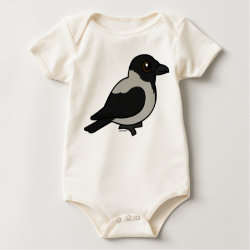 Hooded Crow Infant Organic Creeper