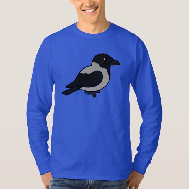 Birdorable Hooded Crow T-Shirt (Front)
