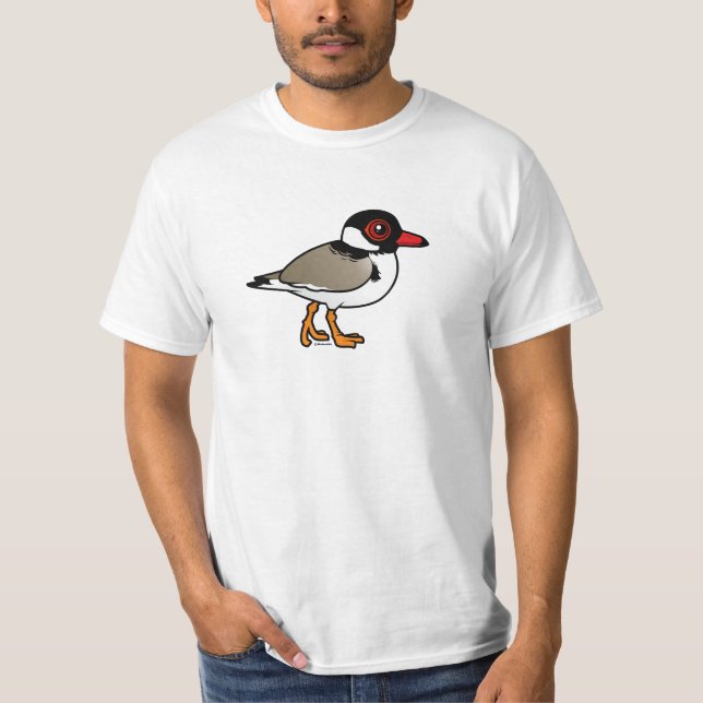 Birdorable Hooded Plover T-Shirt (Front)